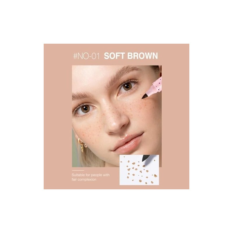 Freckles Pen de Maquillaje para Pecas, Bolígrafo para Crear Maquillaje