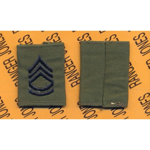 USA Enlisted SERGEANT FIRST CLASS SFC E-7 OD Green &