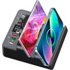Multi-Port Wireless Charging Station: 8-in-1 with QC & PD Fast