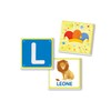 Clementoni - Sapientino Tattili - Game 3 Years, Montessori Flashcards,