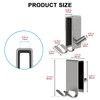 KITHOLD Shower Door Hooks, 2 Pack Triple Shower Towel Hook