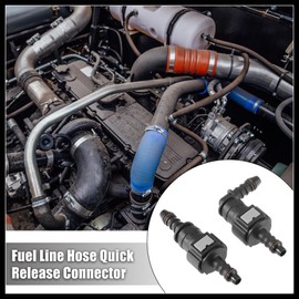 Hihaha 2 Set 3/8" 9.49mm SAE to 5/16" 8mm Fuel Line Hose Release Connector Durable Material
