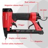 WORKPRO 7116 Pneumatic Staple Gun, 22 Gauge Upholstery Stapler with