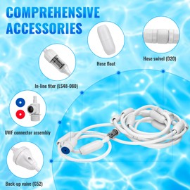 SZLYYDS Pool Cleaner Hose Replacement for Zodiac Polaris 280 380 180 3900 Pool Cleaner Feed Hose G5