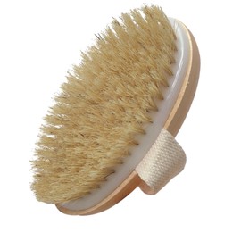 Dry Brushing Body Brush, Exfoliating Brush Body, Soft Natural Bristle for Drying Skin, Shower Brushes Wet and Dry Brushing, Scrubber for Exquisite Skin,Reduce Acne and Cellulite