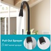 Kitchen Faucet with Pull Down Sprayer High Arc Single-Handle Faucets