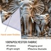 BSFHH - Tapiz de animales 3D para colgar en la