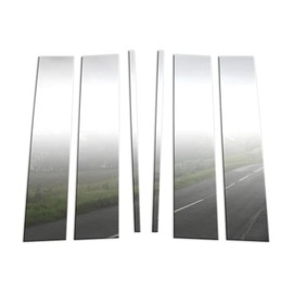 Upgrade Your Auto Pillar Post Covers for GMC Yukon XL 2015-2016 (Stainless Steel 6pc)