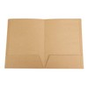 10pcs Kraft Paper Folder Set A4 File Folder File Folder