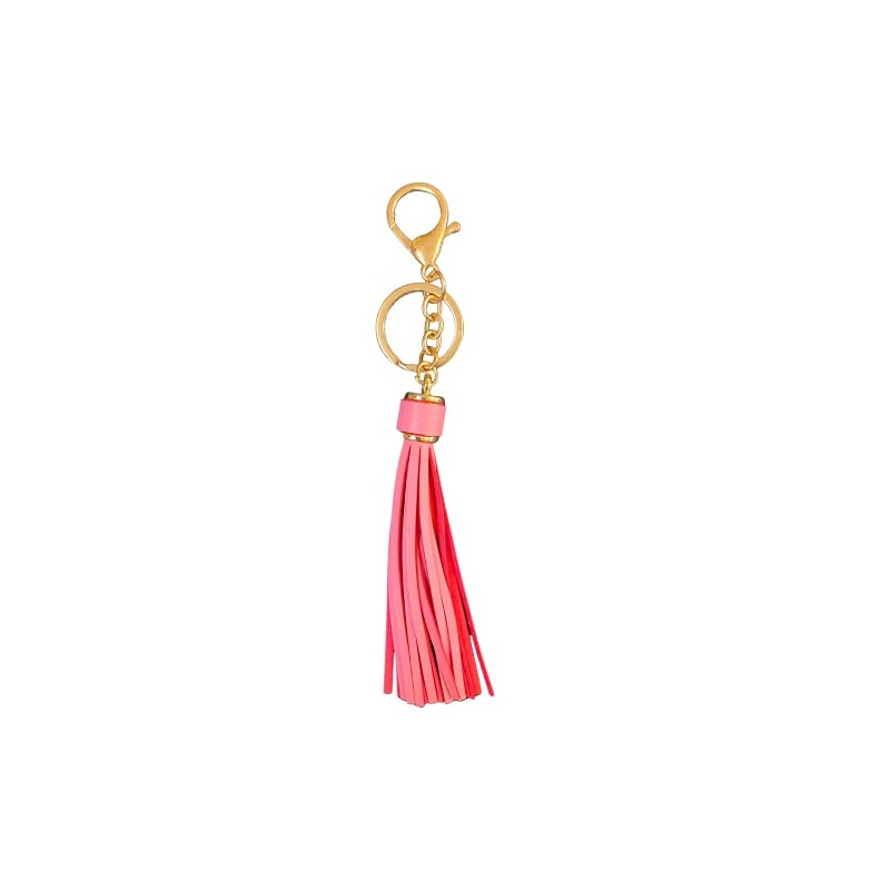 Love EMVY Ladies Tassels Faux Leather Keyring, Keychain, Bag Charm