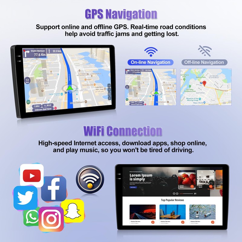 [4G+64G] Android Car Radio for Hyundai Veloster 2011 2012 2013