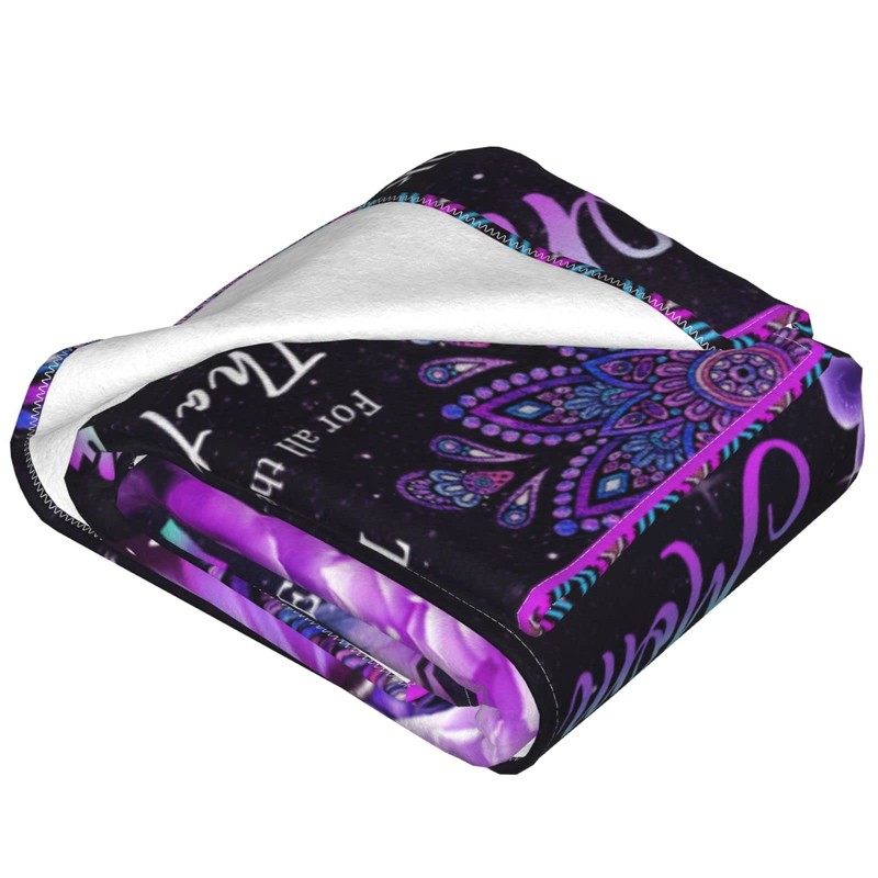 Bomugtee to My Mom from Daughter Son Super Soft Throw
