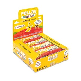 Fellas Kids Meyve Bar, Muzlu ve Kakaolu, 28gr x 12 Adet