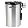 Stainless Steel Coffee Bean Airtight Canister Tea Dried Fruits Storage