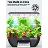 Hydroponics Growing System Kit, 17 Pods Herb Garden with 102
