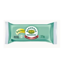 Paraibuna Bananinha Banana Candy 23g - Brazilian Vegan No Sugar