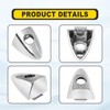 SYudwen Front Left Driver Side Door Handle Lock Bezel Cap