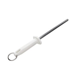 Mundial White Poly Round 10" Sharpening Steel