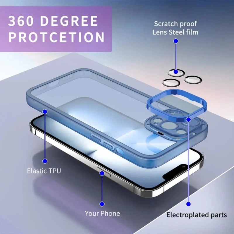Funda Antigolpes Para Realme 15 5g Protección De Cámara
