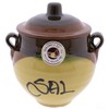 CERÁMICA ESPAÑA Rustic Ceramic Salt Shaker, Kitchen Jars, Original Salt