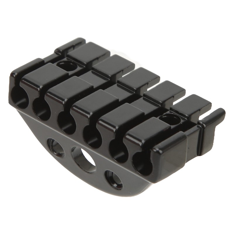 Headless Guitar Bridge 6 String Metal Instrument Accessory Part for