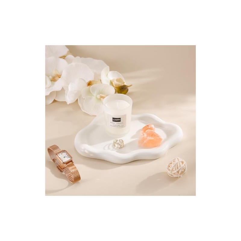 CCINPPY Cloud Jewelry Tray - Decorative Trinket Dish for Women