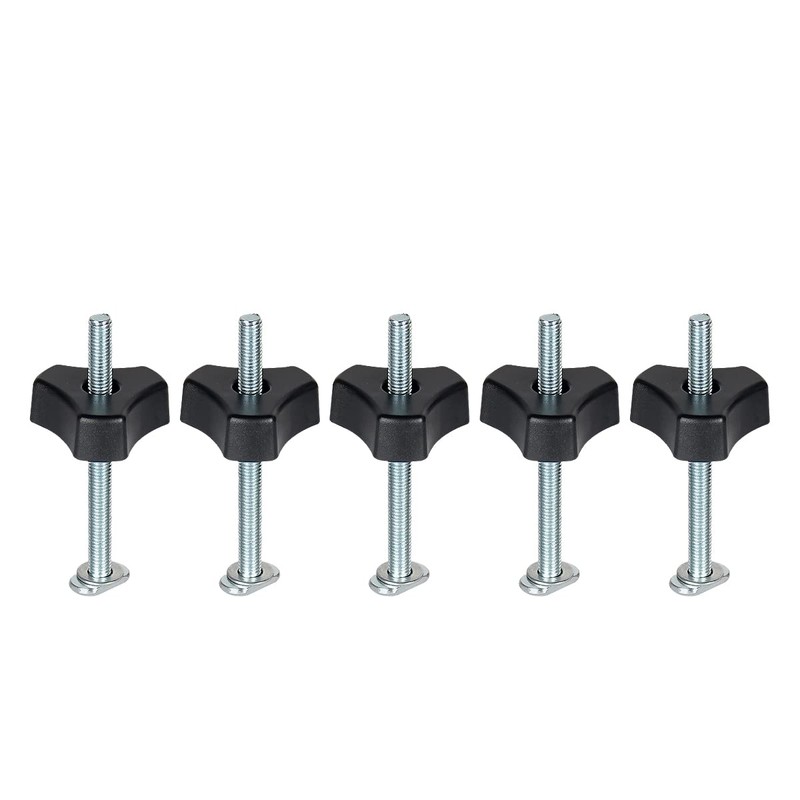 Toolcool M8 T Track Bolts Knob Kit 4 Inch T