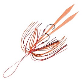 Hayabusa SE126 Musou Red Snapper Fleece Slide Rubber Set #2 Red Shrimp