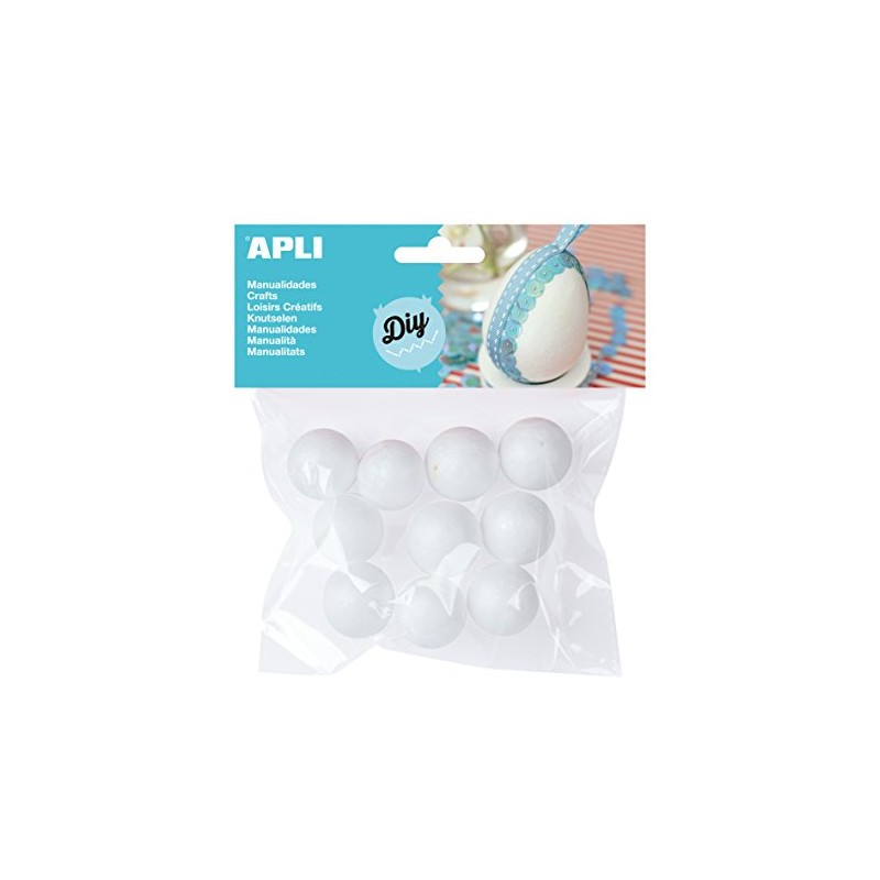 Apli 946037 - Porexpan Balls, Ø25 mm - Bag of