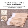 QEQSHQO Pack of 600 Microbrush Cleaning Sticks Cotton Buds for