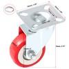 Online Best Service 4 Pack Caster Wheels Swivel Plate On