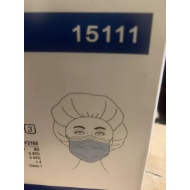 Precept 15111 earloop Procedure Mask Level 1 Blue color Case of 10 Boxes
