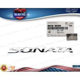 Hyundai GENUINE REAR Emblem Trunk For Hyundai Sonata 2006-2010 863103K000