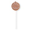 colourliving Gingerbread Figures Decoration Flower Stake Gingerbread Stake 6 Pieces