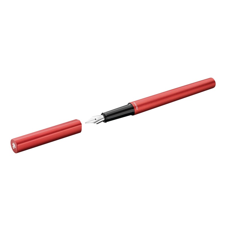 Pelikan Fountain Pen P6 Ineo Elements, Fiery Red, 1 Piece