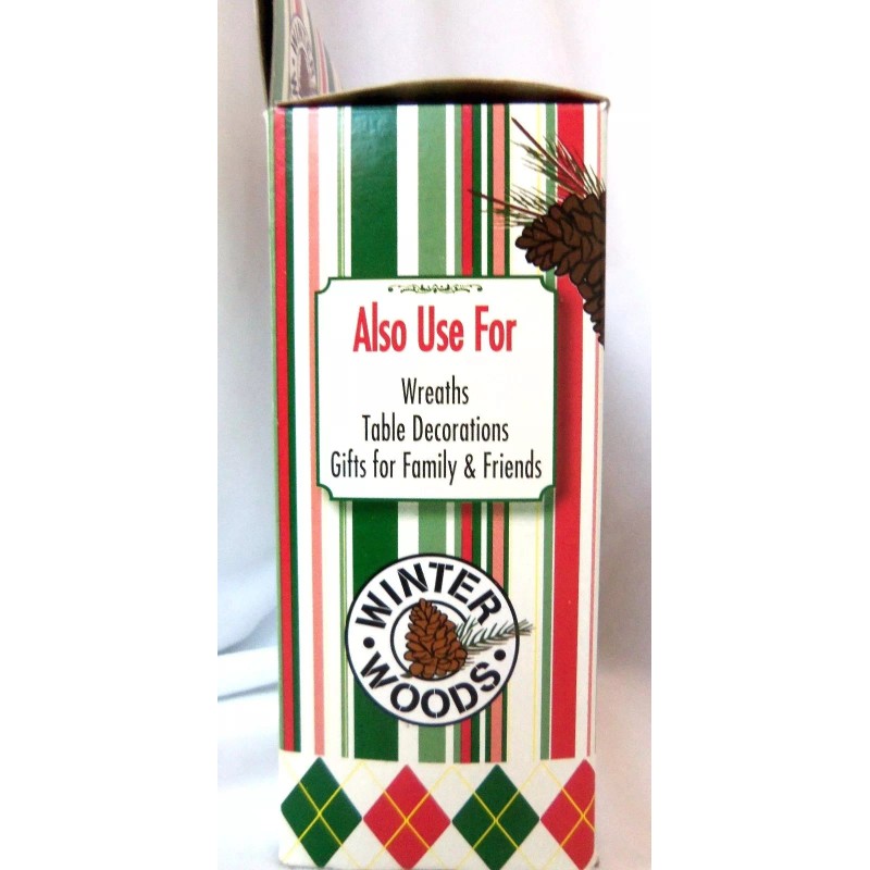 Winter Woods Holiday Scenting Kit Pine Cone Ornaments to Scent