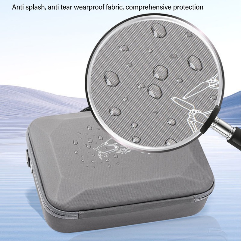 Drone Storage Case PU Waterproof Shockproof Lightweight Drone Storage Shoulder