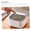 KOMBIUDA 2Pcs Convenient Desktop Trash Bin with Lid Creative Rubbish