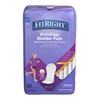 FitRight Incontinence Bladder Control Pads, Light Absorbency, 3.5" x 9",