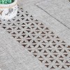 Linen Table Runner, Beautiful, Laser-Cut Patterned Table Runners are Suitable