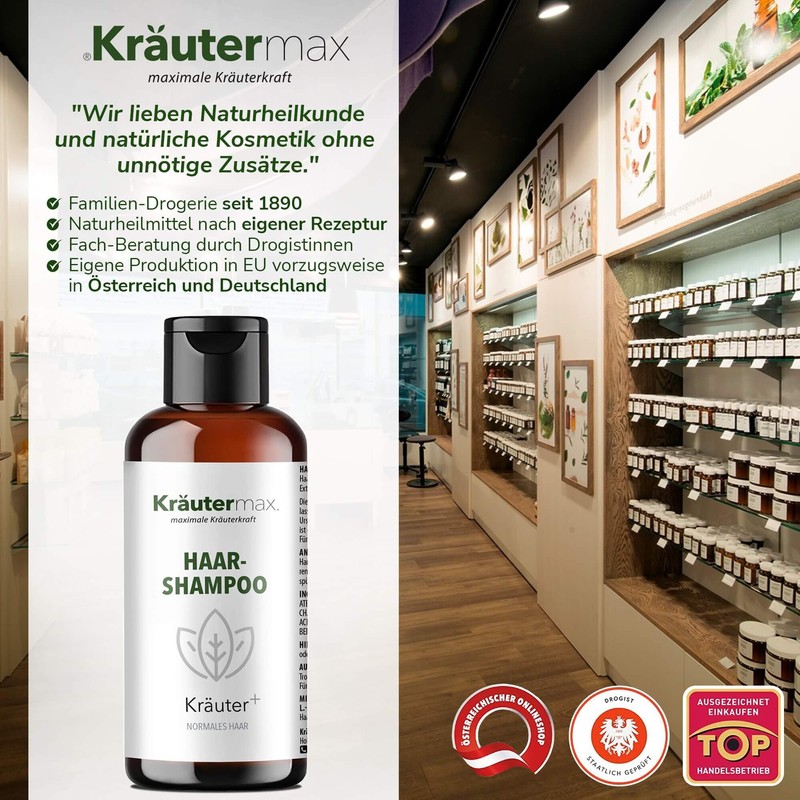 Kräutermax Herbal Hair Shampoo 1 x 250 ml