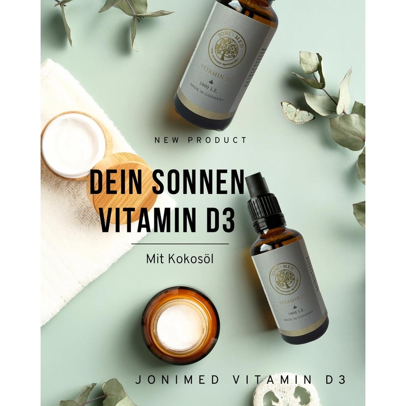 Joni Med Vitamin D3-1000 IU per Drop, High Dose in