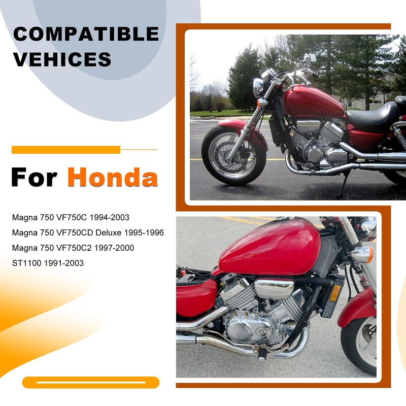 2x Ignition Coil & Spark Plug For Honda Magna 750