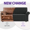 ZNSAYOTX Couch Covers for 3 Cushion Couch High Stretchy Spandex
