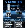 Fit for GMC Terrain 2010-2018 Fog Light Bulbs Combo, Pack
