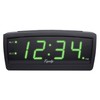 Equity by La Crosse 30229 LED Digital Alarm Clock, 0.9-Inch,