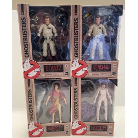 Hasbro Set of 4 Ghostubsters Plasma Action Figures Stanz Venkman Barrett Gozer Figures