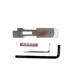 DUODUO RV Handle Lock Repair Kit, Stainless Steel Travel Trailer Camper Door Lock Replacement Tongue Cylinder Handle Replacement for RV Trimark 060-1650 / T507 Door Handle