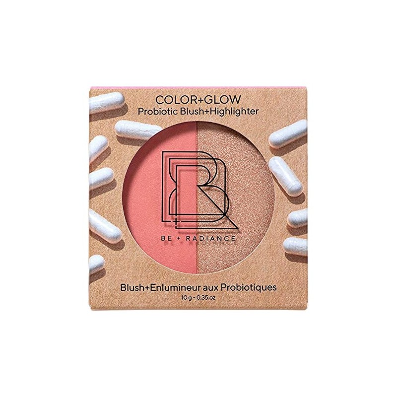 COLOR+GLOW Probiotic Blush + Highlighter N°01 10 g