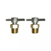 Unbranded 2 pcs Air Compressor Drain Valve for Ridgid OL50135 NPT Brass Quality